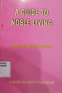 Image of A Guide to Noble Living